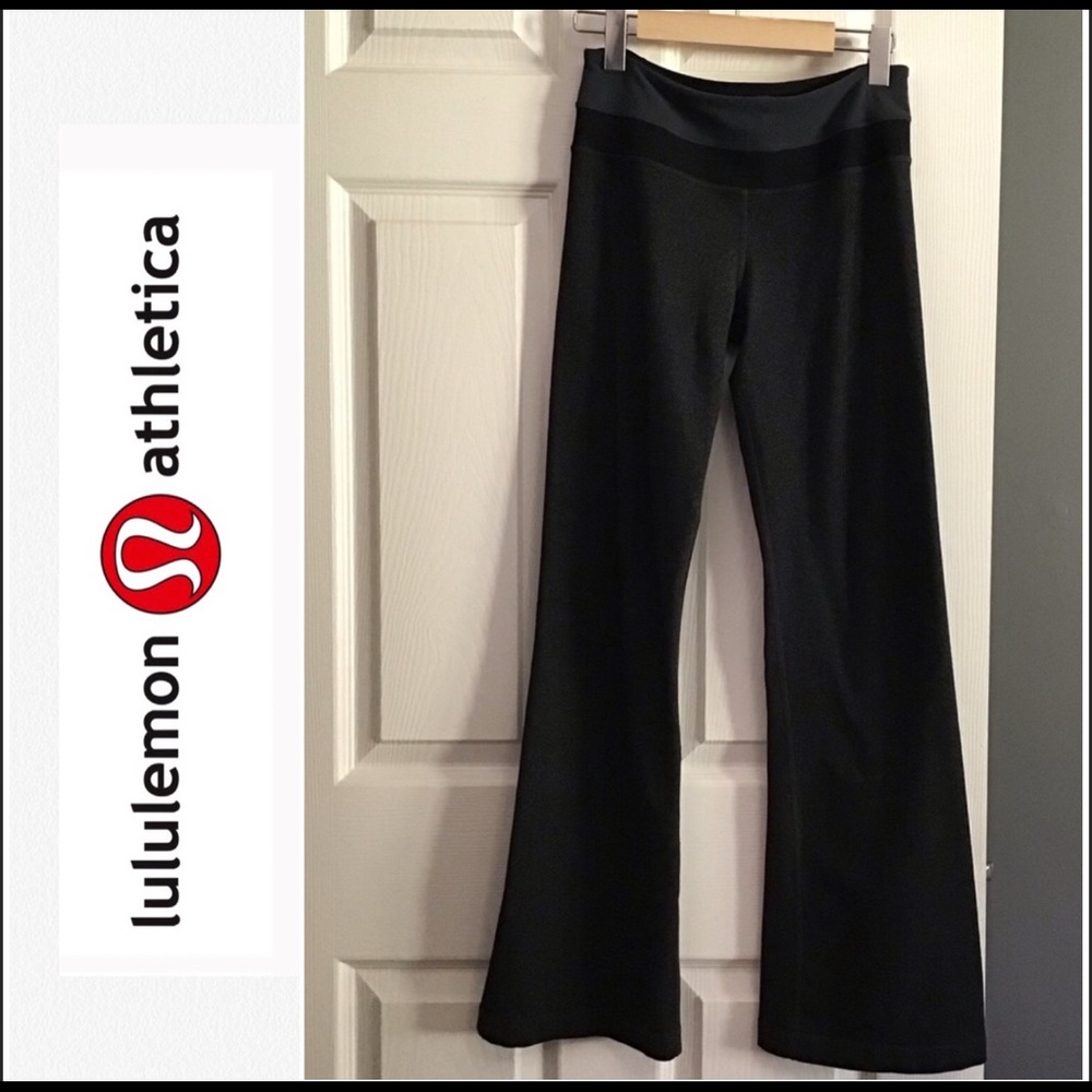 Lululemon reversible groove pant - dark grey